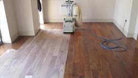 Sanding with Bona dust-free equipment | Floor Sanding East London