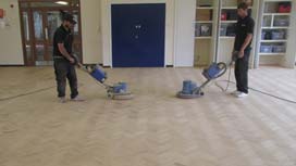 Commercial floor renovation | Floor Sanding East London